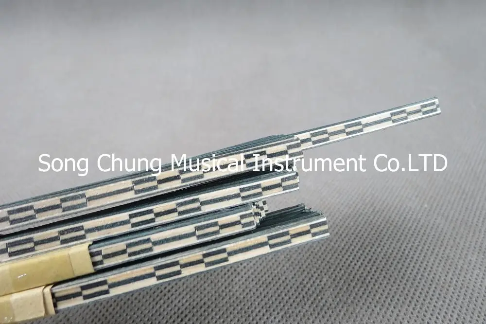 

50STRIPS LUTHIER FIGURED BINDING C-68,Measures 5mm x 1.0mm thick and 640mm long