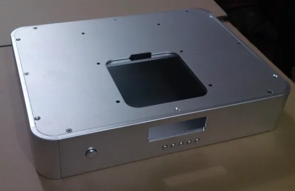 B-019 CNC все алюминиевый корпус шасси в корпусе коробка для DIY аудио усилитель мощности 430 мм* 80 мм* 330 мм 430*80*330 мм