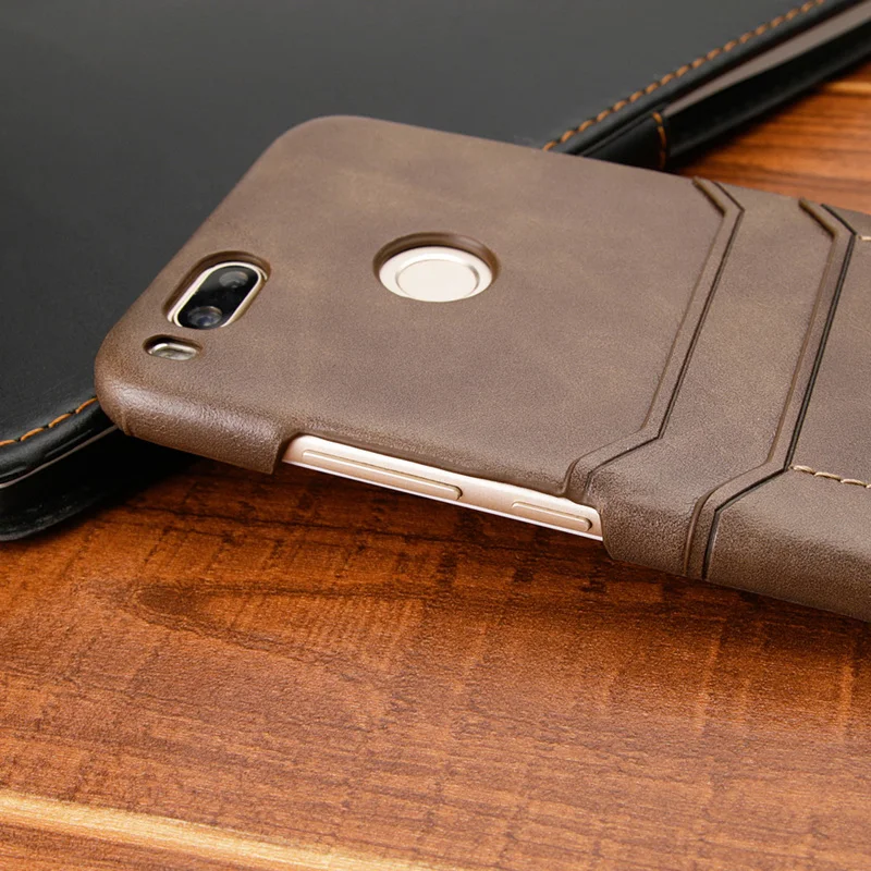 Card Holder Wallet Phone Case for Xiaomi Mi 5x Luxury Leather Shockproof Hard Back Cover A1 4gb 64gb Global |