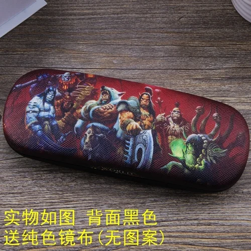 Z2 Чехол для очков с изображением игры Blizzard World of Warcraft для мужчин и женщин, кожаный футляр для очков с изображением героев мультфильмов для мальчиков и девочек, студенческий Чехол для очков - Цвет: Z2