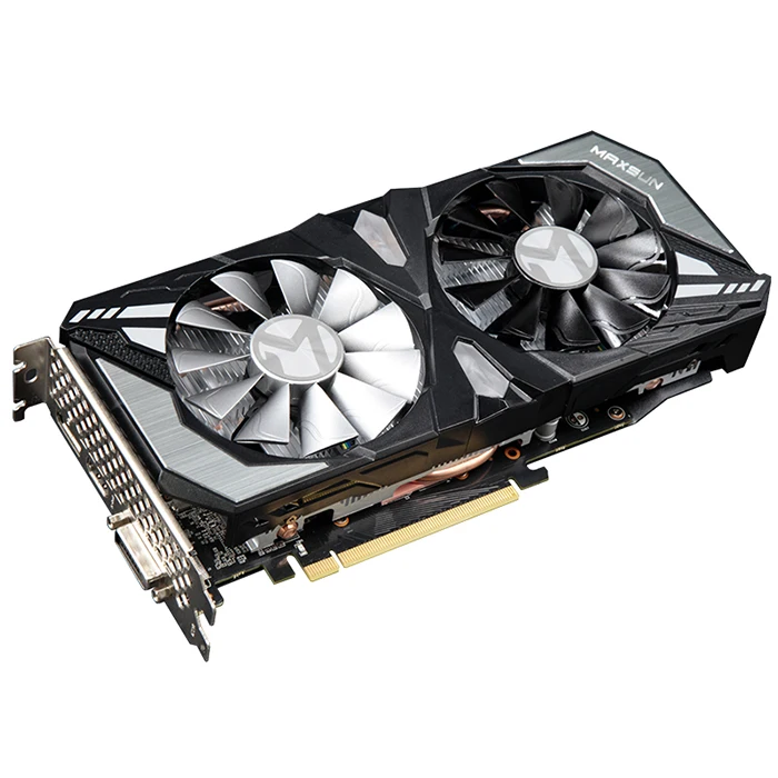 MAXSUN GeForce GTX 1660 Терминатор 6G Nvidia игровая видеокарта 1530 МГц/GDDR5/6G/CUDA ядер