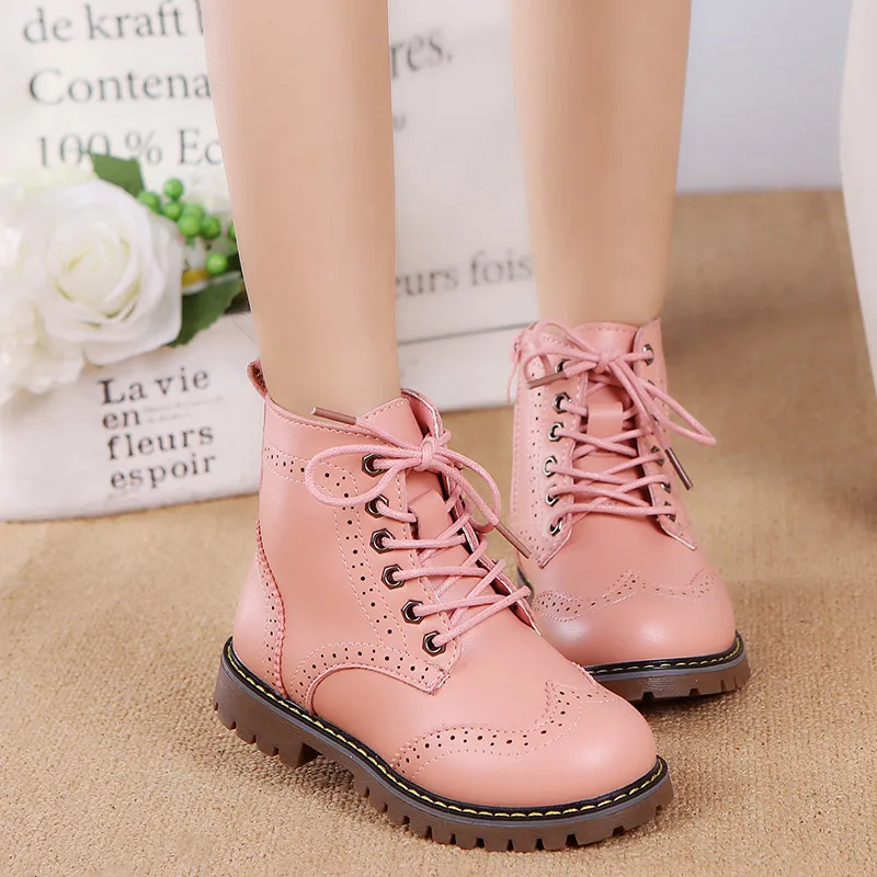 

Girls Boots Shoes For Girls Children Warm Boots Fashion Soft Bottom Boys Girls Boots Non-slip Kids Sneakers