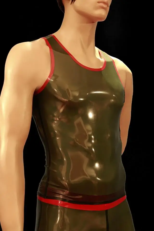 Латексный Топ латексные резиновые сексуальные костюмы для мужчин | Тематическая