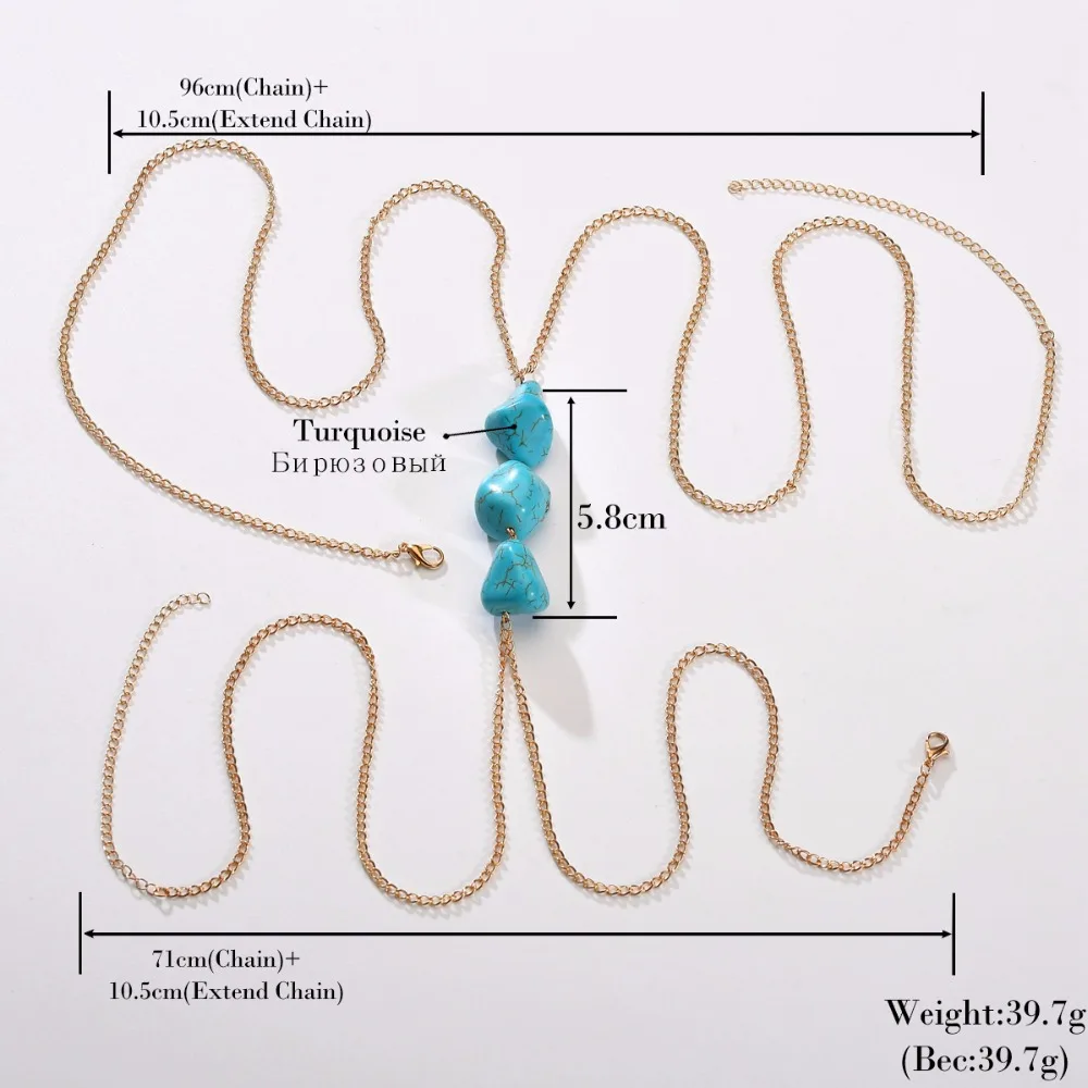 MESTILO Women Sexy Body Charming Jewelry Summer Beach Bikini Harness Chain Gold Color Crossover Belly Waist Necklace | Украшения и