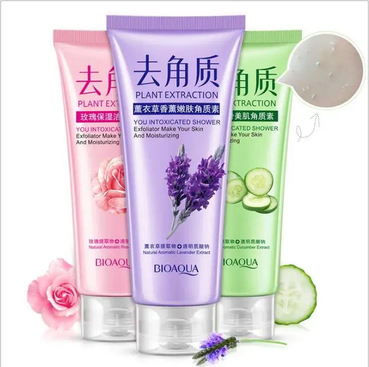 

3 styles Facial Cleanser Natural Facial Exfoliation Exfoliating Peeling Scrub Face Removal Deep Exfoliator Skin Care