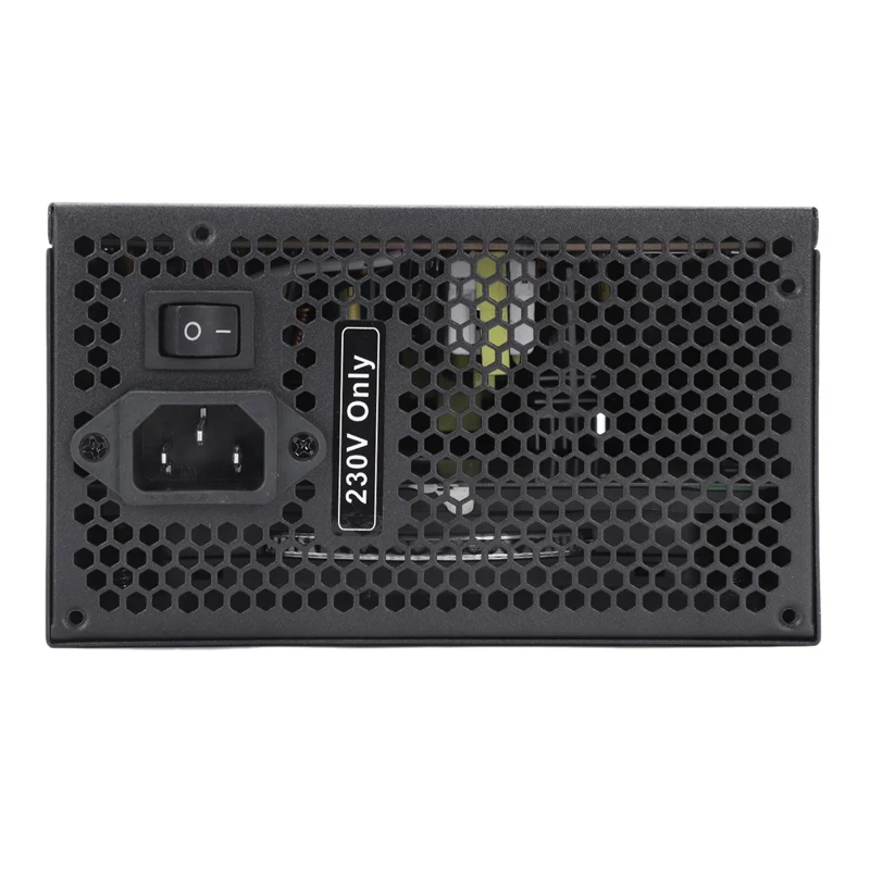 200-260 в макс. 650 Вт блок питания Psu Pfc 14 см тихий вентилятор 24Pin 12 ПК компьютер Sata