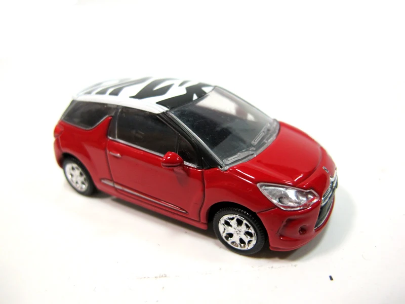4 цвета N orev 1: 64 CITROEN DS3 Бутик брелок для автомобильных ключей, игрушки для детей модели игрушки с дистанционным управлением оптом