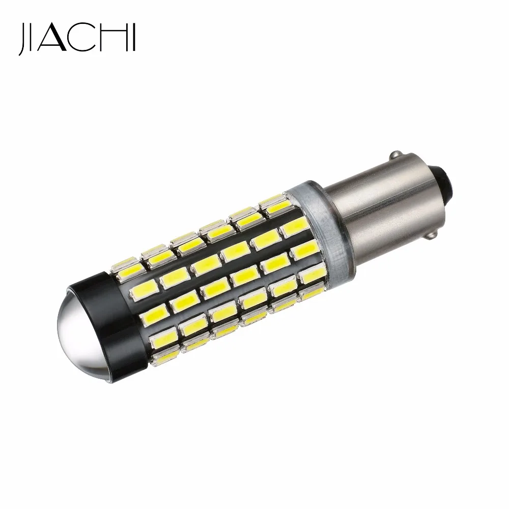 JIACHI 2 x BA9S неполярный Автомобильный светодиодный T4W 3014 SMD 78 s с объективом для 12 В 24 в