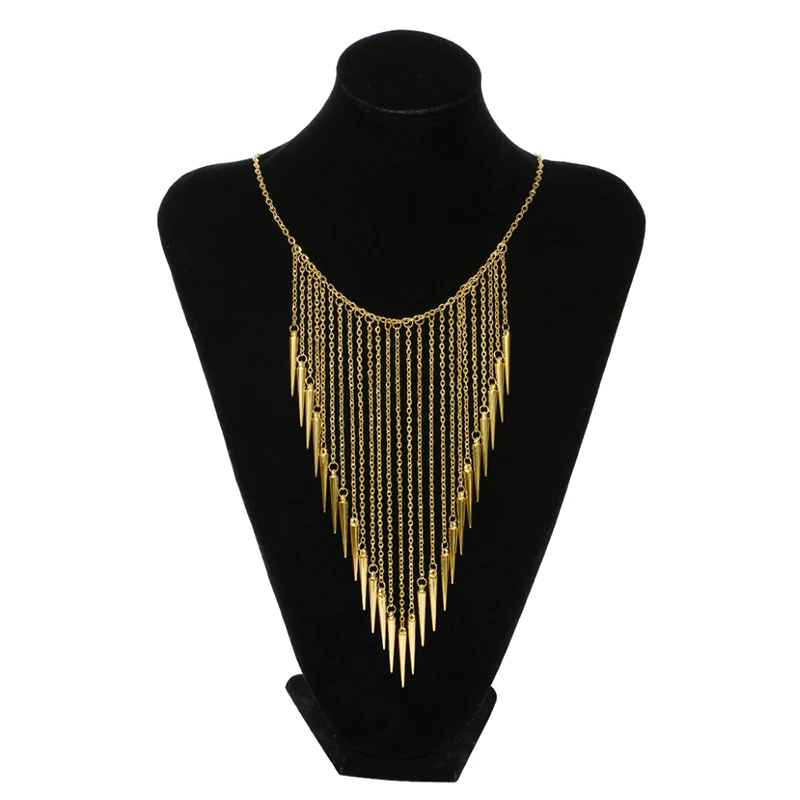 Женское длинное ожерелье чокер из металлического сплава|accessories macbook|necklace