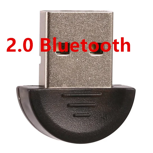 2.0 Bluetooth Мини USB беспроводной Bluetooth CSR 4,0 Двойной Режим адаптер ключ драйвер для Windows 10 8 7 Vista XP Linux PC V4.0 синий зуб адаптер - Цвет: 2.0 Bluetooth