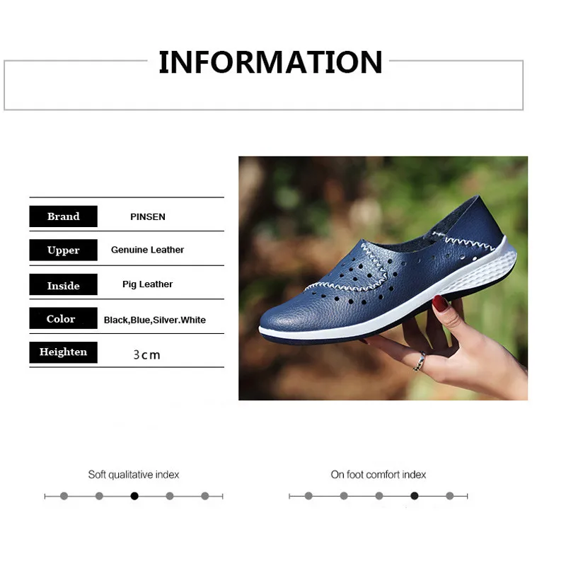 PINSEN/2020 Женские туфли на плоской подошве из натуральной кожи слипоны Ballerines Femme