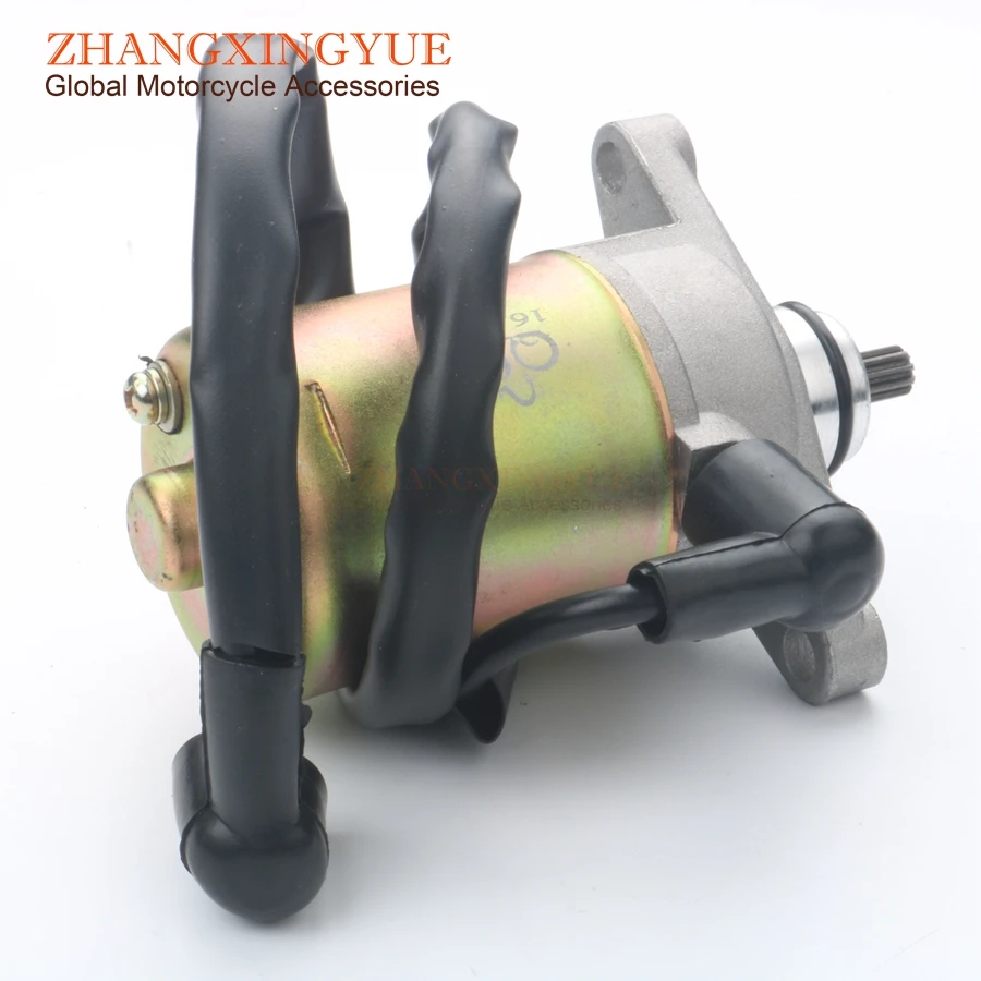 Мотор стартера скутера QINGQI JINAN Fire Storm Fizz Koala Leopard QM50QT Variant 50cc|Охлаждение двигателя и
