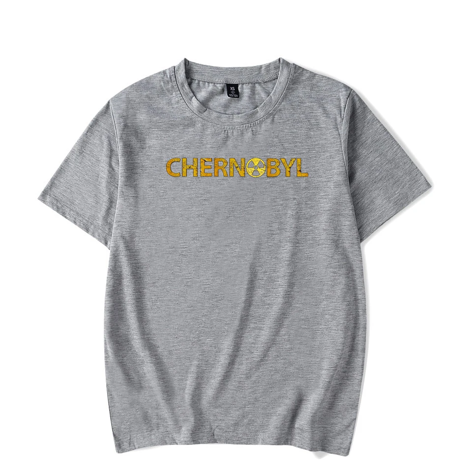 Чернобыльская one piece Kpop мужская футболка Летняя Harajuku Camiseta Топы уличная забавная