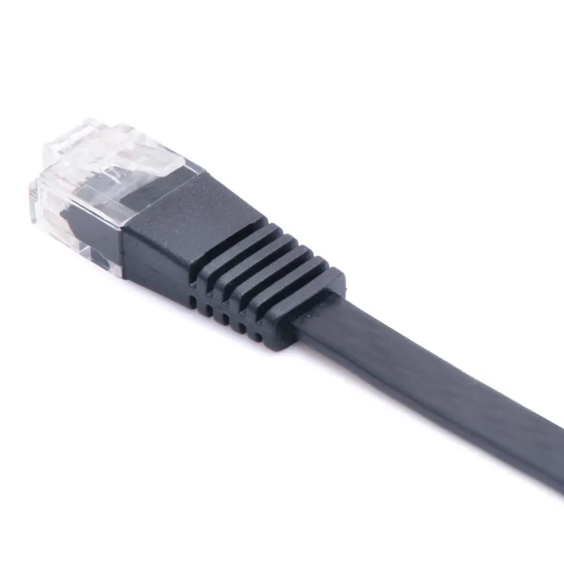 Плоский Ethernet Кабель CAT5e по лучшей цене кабель RJ45 Lan сетевой патч корд для