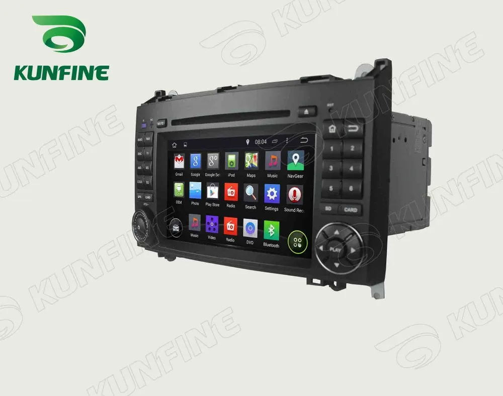 7 дюймов Quad Core 1024*600 Android 5.1 dvd-gps-навигация плеер стерео для Benz A-W169/ b-W245 05-11 и VITO/Viano 09-11