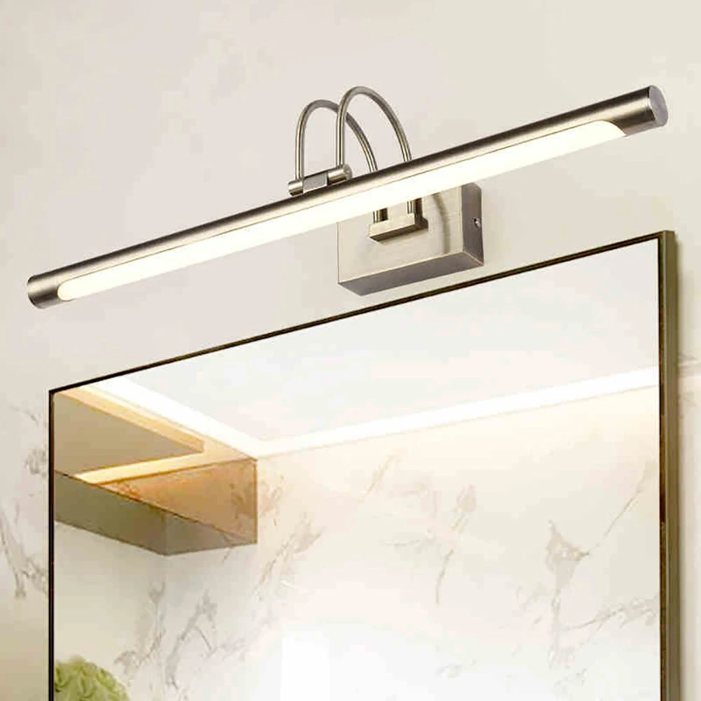 

Modern Wall Lamp Wall Sconce Wall Light LED Mirror Headlamp Stainless Steel BathroomRetro bathroom dressing table mirror LA