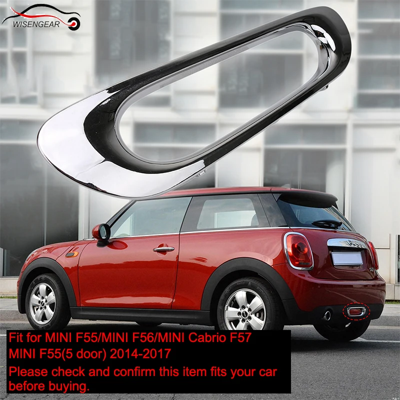 Задний противотуманный светильник крышки для BMW MINI F55 F56 F57 Cooper B36 один 55kw хром