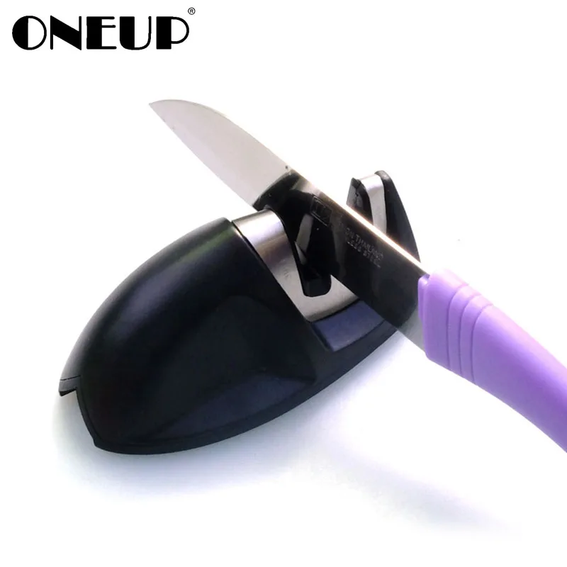 Точилка для ножей ONEUP алмазная двухступенчатая портативная заточка кухни | Дом и
