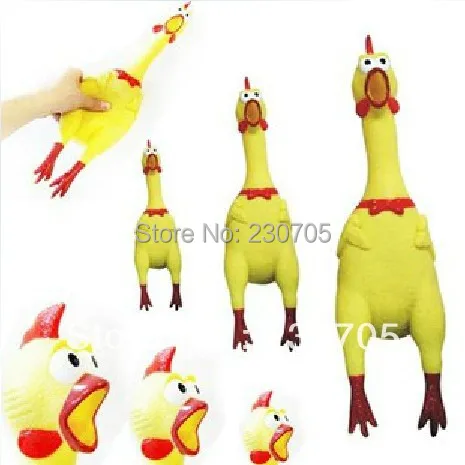 Творческий Pet собачка звук игрушка забавный Shrilling кричащий цыпленок Crazy курица Vent