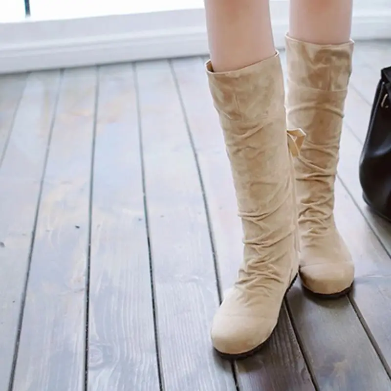 BLXQPYT плюс Botas Mujer на высоком каблуке Большой Размеры Большие размеры 30 52 Женские