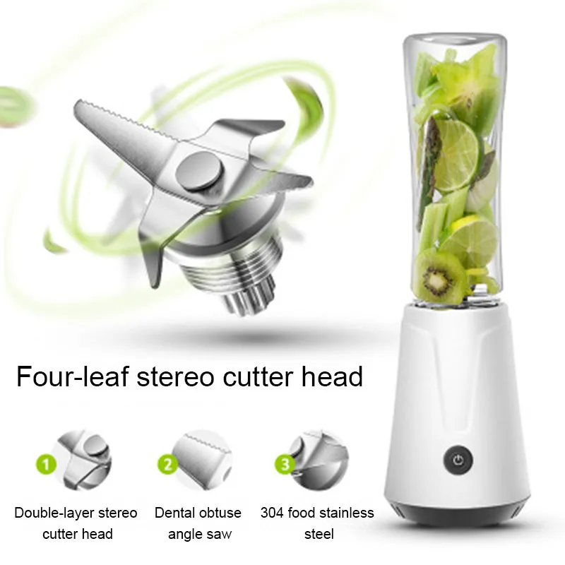 Kitchen Portable Electric Blender Mixer For Making Fruit Vegetables Juice Manual Juicer Smoothies Milkshake | Дом и сад
