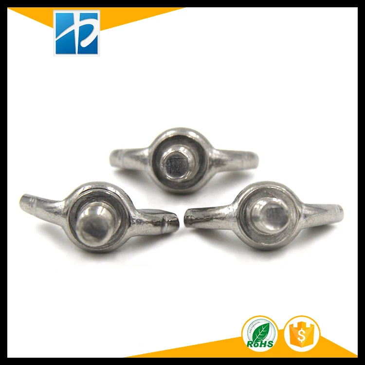 Гайка крыла из нержавеющей стали M4 DIN315 (10 шт.)|wing nut|nut nutstainless steel nuts |