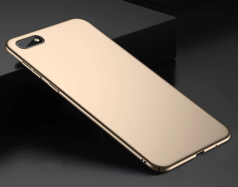 Для huawei Honor 7A Dua-l22 5,45 ''Футляр матовая крышка на Honor 7A Y5 Prime Y5 Coque Honor 7A Русская версия Fundas - Цвет: Золотой
