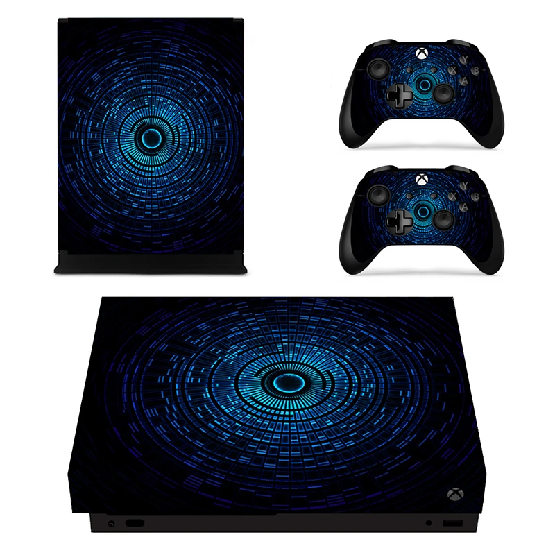 Крутой дизайн чехол для Xbox One X Геймпад Консоль виниловая кожа Наклейка Наклейки