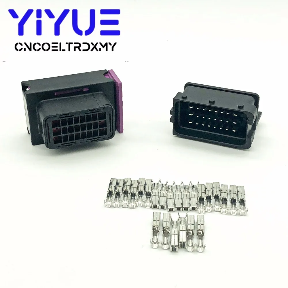 FCI ECU разъем 24 Pin 24 способ мужской и женский автомобильный корпус герметичные разъемы розетка 211PC249S8005