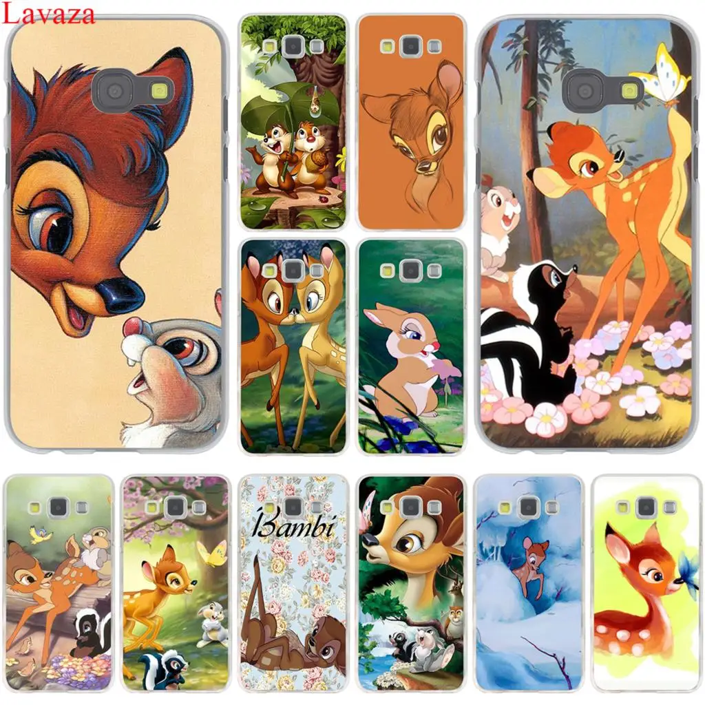 Чехол Lavaza Sika deer Bambi для Samsung Galaxy Note 10 9 8 A9 A8 A7 A6 Plus 2018 A3 A5 2015 2016 2017 A2 Обложка|for samsung
