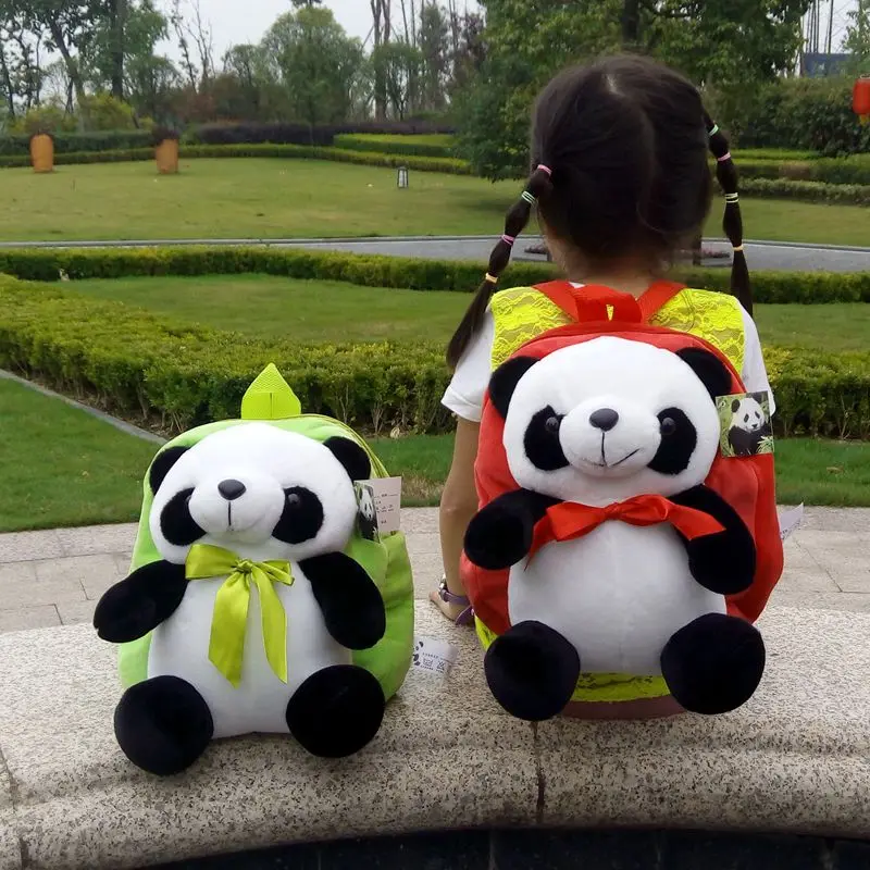 Детский плюшевый рюкзак с пандой 6 цветов на выбор|backpack rucksack|toy chesttoy russia |