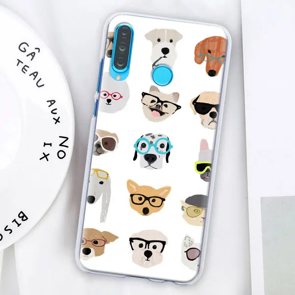 015 Такса докси Цветок Собака Щенок Футляр для телефона для huawei P30 Pro P10 P20 P30 Lite P8 P9 Lite P Smart Plus чехол - Цвет: 015
