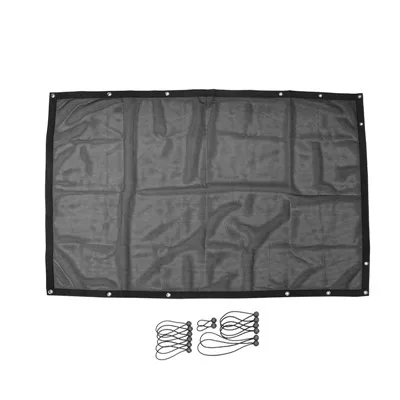 4 Door-No pattern 4 двери 2 зонт мягкой верхней крышки для Jeep Wrangler JL+ наверху задний багажник защита от солнца УФ-Защита от солнца защитная сетка чистая - Цвет: 4 Door-No pattern