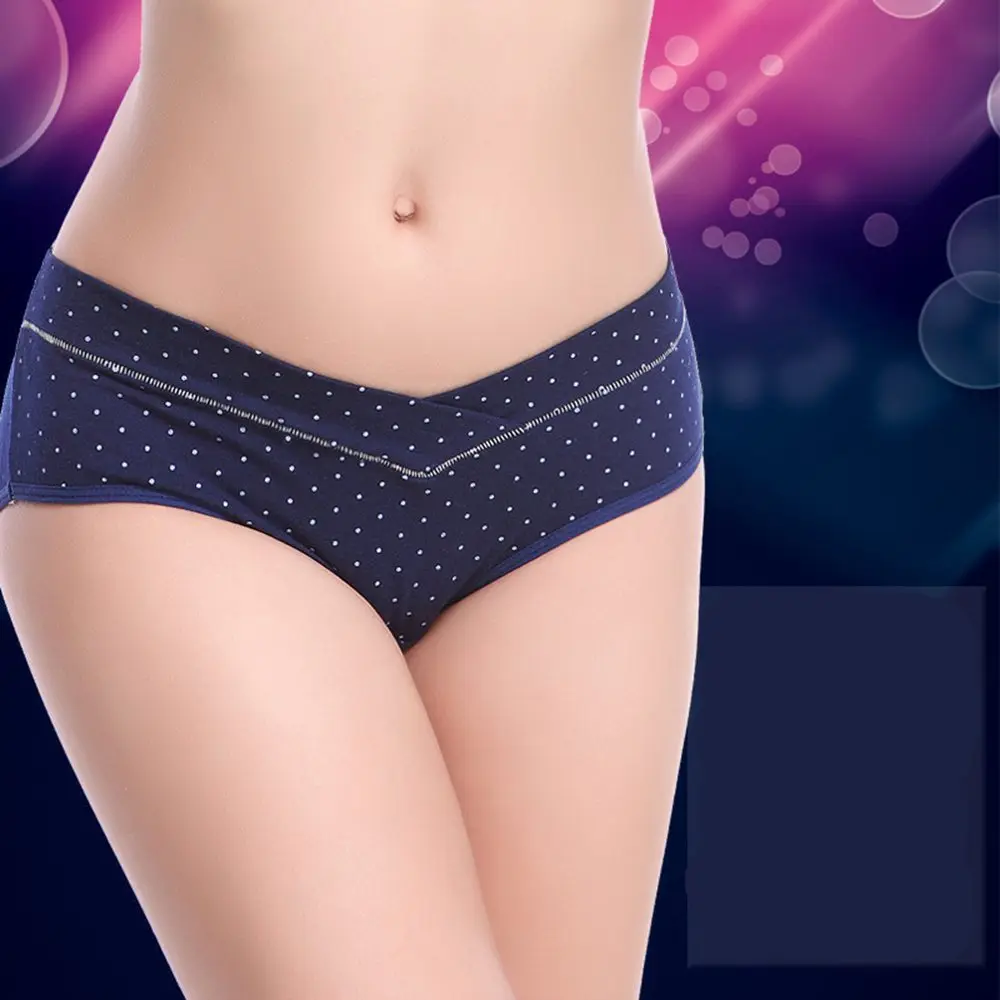 Трусики для беременных из органического хлопка с низкой талией |