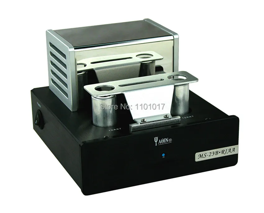 YaQin MS-23B 12AX7 Ламповый фонокорректор, предусилитель HIFI EXQUIS Виниловый проигрыватель, предусилитель