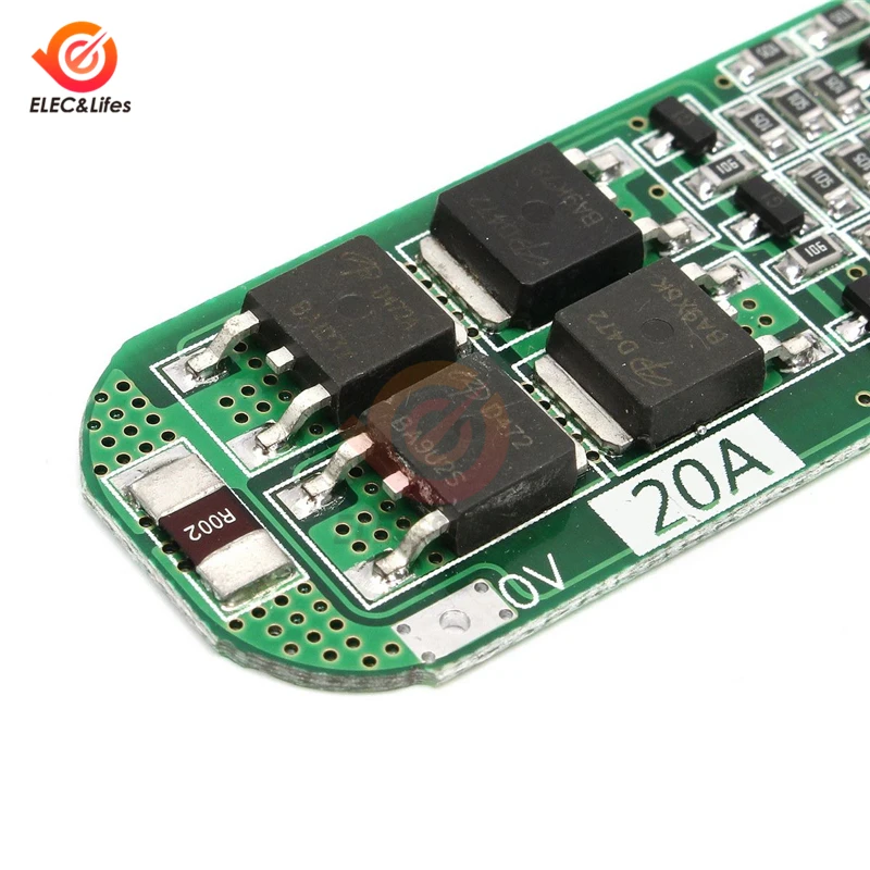 3S 20A литий ионная литиевая батарея 18650 зарядное устройство PCB плата защиты BMS 12 6 в