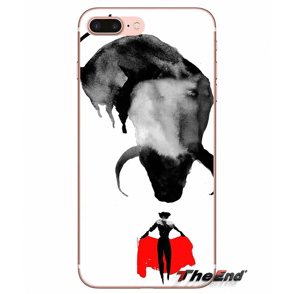 Испанский тореадор постер для Samsung Galaxy S3 S4 S5 MINI S6 S7 edge S8 Plus Note 2 3 4 5 Grand Core Prime|case for