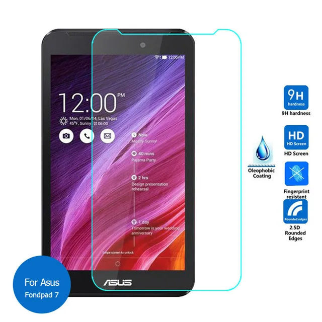 Закаленное стекло 9H для Asus Fonepad 7 0 оригинальная Взрывозащищенная защитная пленка
