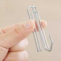 high quality 15pcspair window curtain 4 prong hooks for top of curtains