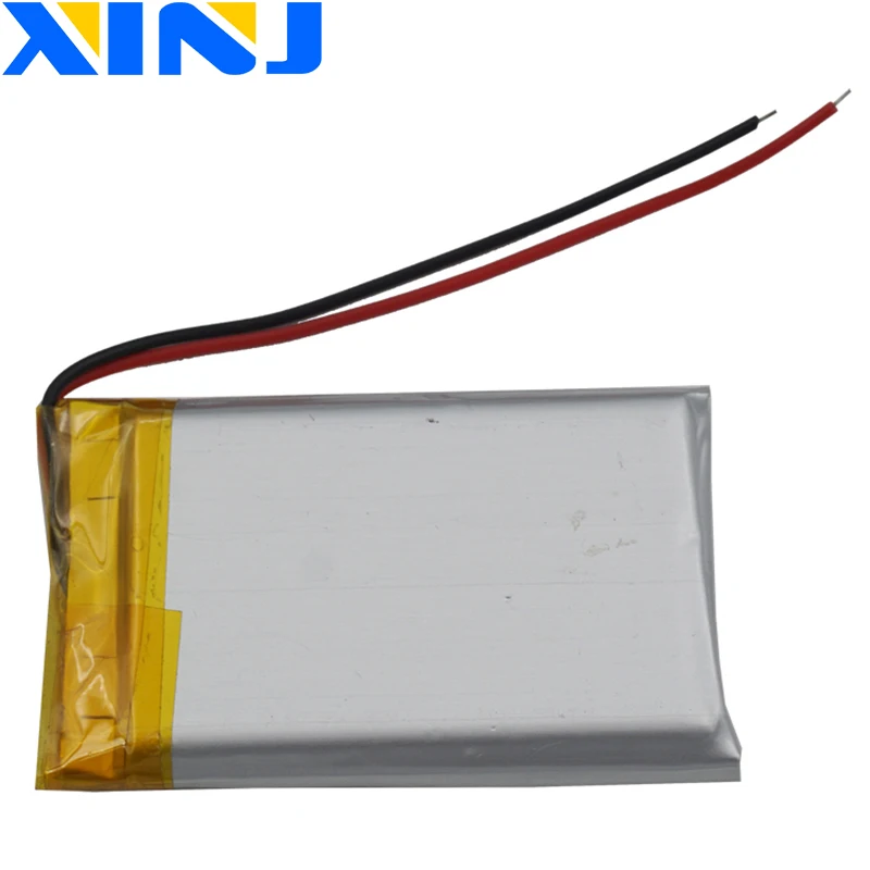 XINJ 3 7 V 750 mAh полимерная перезаряжаемая литий батарея 503048 для GPS музыкального