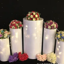 Metal cylinder Pillar stand rack for Wedding cake flower crafts decor  food candy display pedestal columns for grant event props 