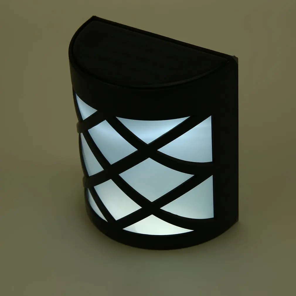 6 светодиодный солнечный свет уличный Садовый Солнечный настенный светильник