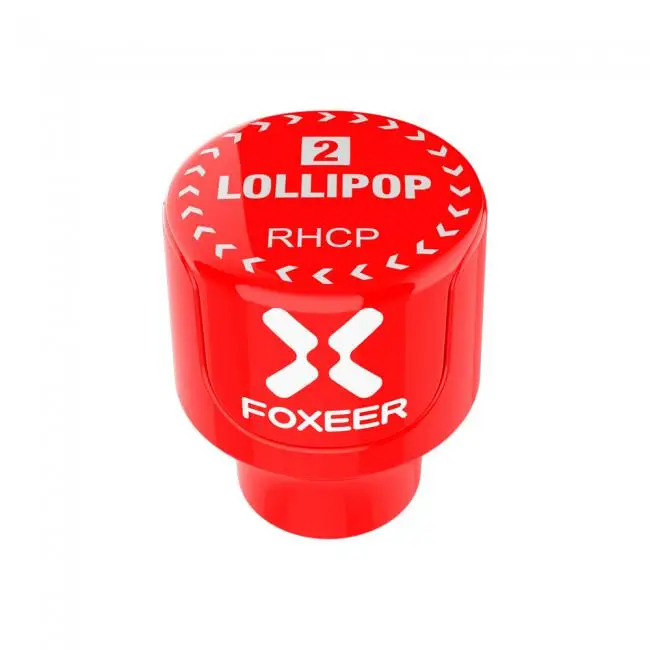 Foxeer леденец 3 V3 Stubby антенна 5,8G 2.3Dbi RHCP LHCP 22,7 мм 4,8 г FPV SMA микро Грибная приемная антенна для FPV зеленый - Цвет: 1 pcs Red