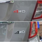 3D 4WD 4x4 металлическая наклейка для Renault Duster Megane 2 3 Logan Captur Laguna kia rio k2 Sportage 2017 Cerato Аксессуары Для Sorento