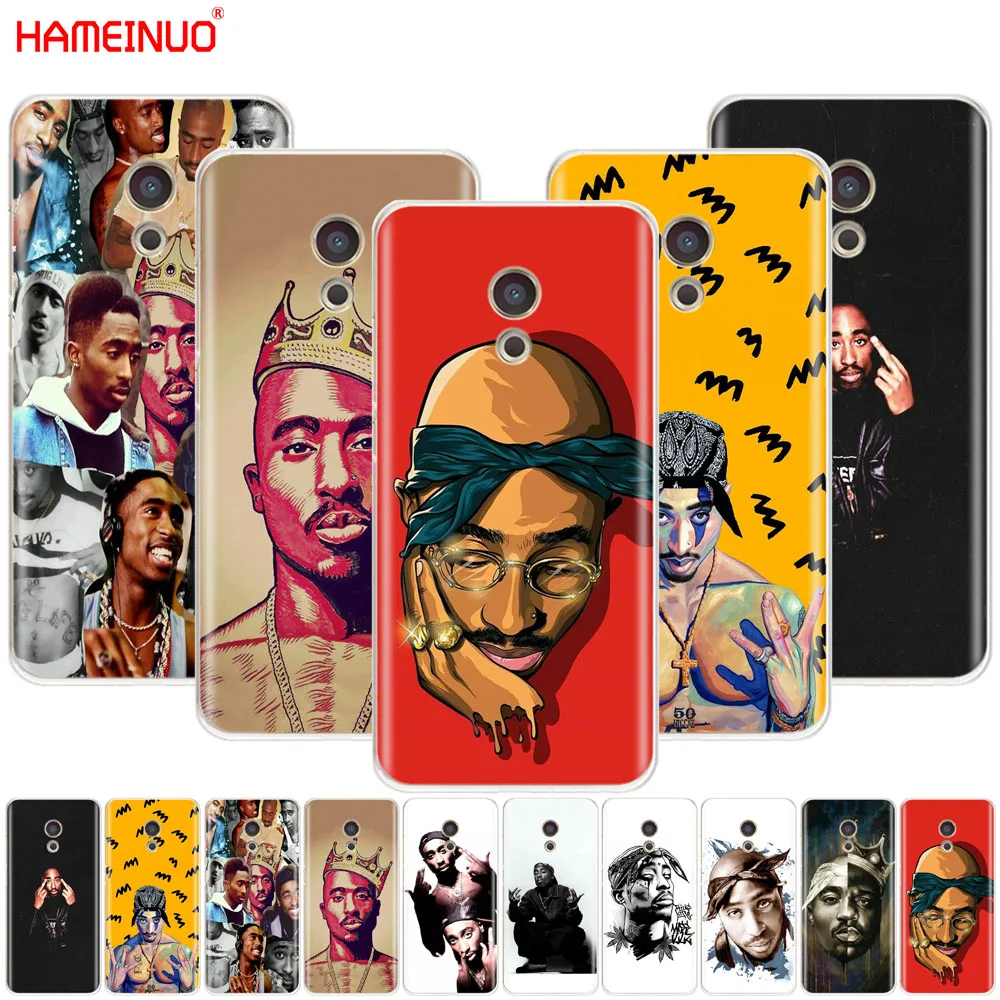 Чехол для телефона HAMEINUO 2Pac Tupac Shakur Meizu M6 M5 M5S M2 M3 M3S MX4 MX5 MX6 PRO 6 5 U10 U20 note plus|Бамперы| |