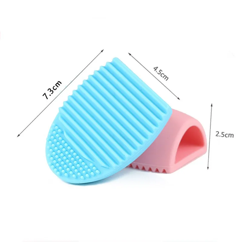 Высококачественные силиконовые щетки для чистки щетка мытья макияжа
