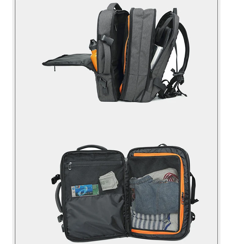 DIREWOLF 15.6'' Laptop Backpacks Large Capacity Smart Anti Theft Business Men Backpack Teenager Boys Travel School Bag | Багаж и
