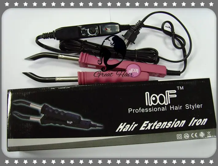 10 шт. коннекторы для наращивания волос розовые и черные|hair iron|iron hairlot lot |