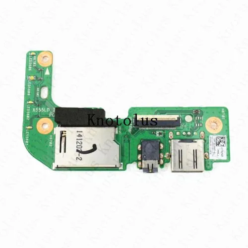 X555LD_IO плата для asus X555L X555LD USB аудио кард ридер|board board|board asusboard usb |