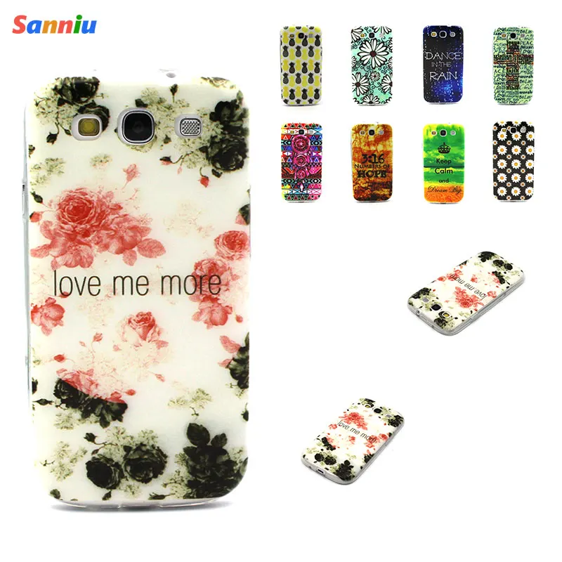 Sanniu Super Flexible Ясности TPU Чехол Для samsung Galaxy S3 I9300 Телефон Дело GalaxyS3 Вернуться